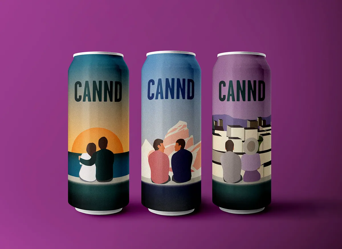 Cannd cans pack of 3